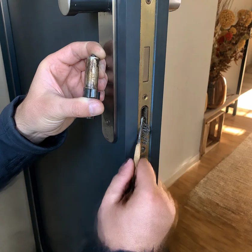 démontage cylindre corrodé et nettoyage